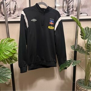 Vintage 90 Umbro Sporting Cristal Pullover Size Med Excellent Condition